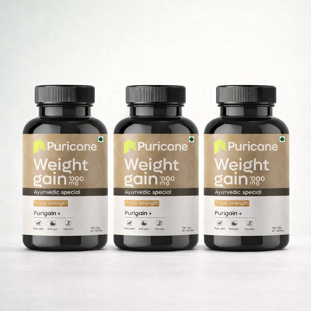 Puricane Ayurvedic Weight Gain Tablets