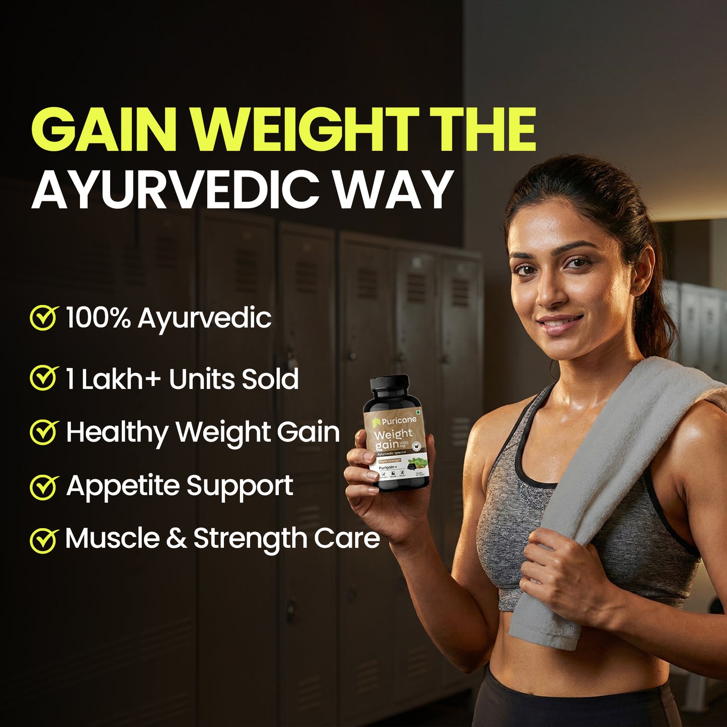 Ayurvedic weight gain tablet, best natural and safe weight gainer, no side effects, no steroids, delivers best results