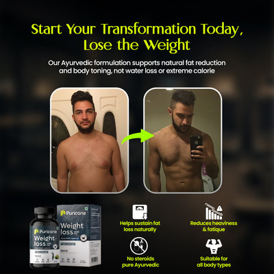 Puricane Ayurvedic Weight Loss Tablet